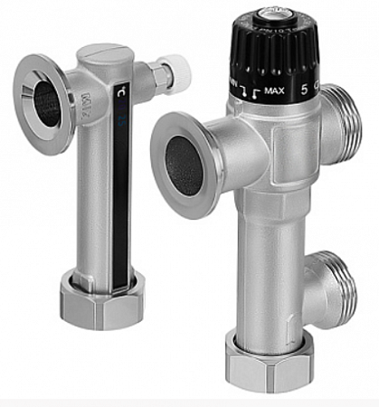 картинка Узел насосный смесительный коллектора тёплого пола Тр.= 20‒43°C без насоса от магазина