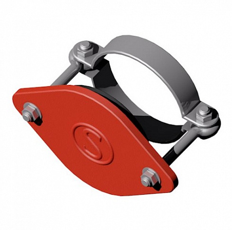 картинка Заглушка чугун с прижимными скобами S-SML DN 100 от магазина