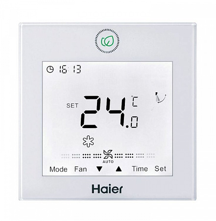 картинка YR-E17А Проводной пульт управления сенсорного типа с ИК приемником для напольно-потолочных блоков  от магазина