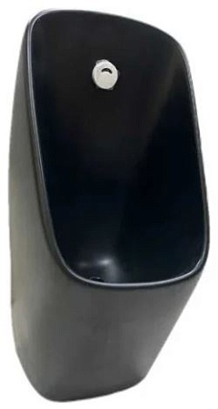 картинка Писсуар SantiLine SL-6004MB черный матовый от магазина