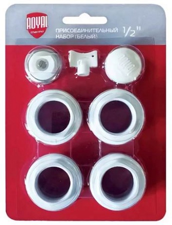 картинка Комплект монтажный ROYAL THERMO 1x1/2 белый от магазина