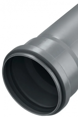 картинка Труба канализационная Uponor раструбная д.110мм 2м PP  от магазина