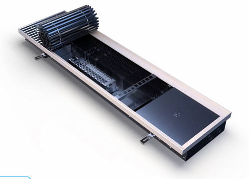 картинка Конвектор внутрипольный с принудительной конвекцией (24В) Vitron ВКВ 75-260-2500 мм, мощность 6111Вт от магазина